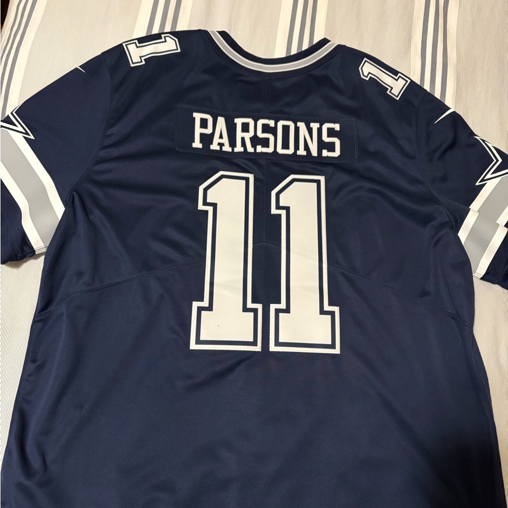 NFL Dallas Cowboys Navy and White Jersey